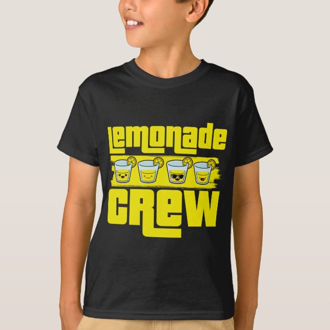 Vi är Citrus Fruit Lemon på Lemonade Crew T Shirt (Framsida)