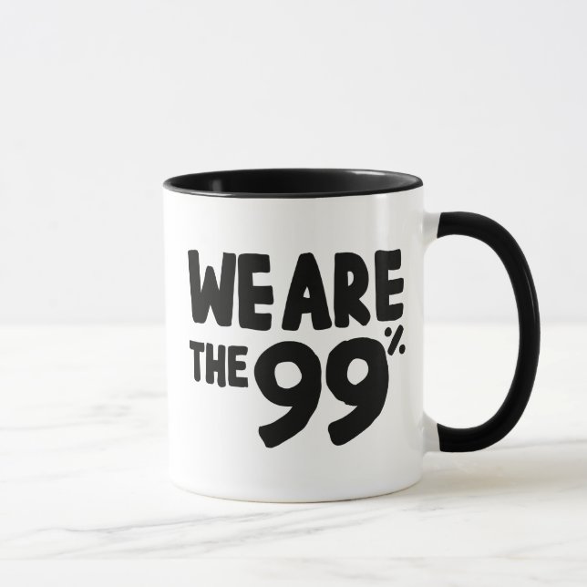 Vi är de 99 procenten mugg (Höger)