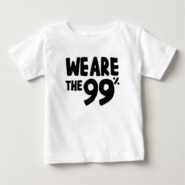 Vi är de 99 procenten t shirt (Framsida)