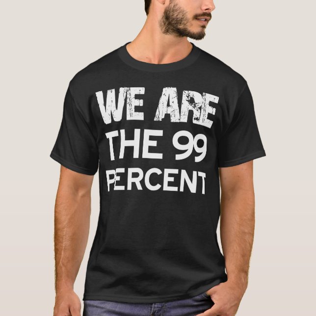 VI ÄR DE 99 PROCENTNA T SHIRT (Framsida)