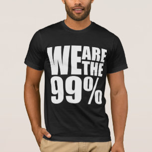 Vi är den 99% mörka amerikandräktT-tröja T Shirt