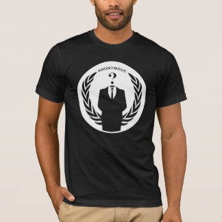Vi är den anonyma logotypen tee
