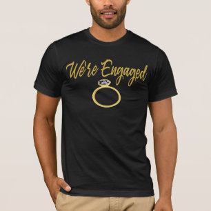 Vi är den förlovade tshirten t shirt