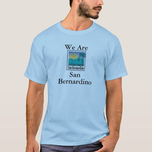 Vi är den San Bernardino T-tröja Tee (Framsida)