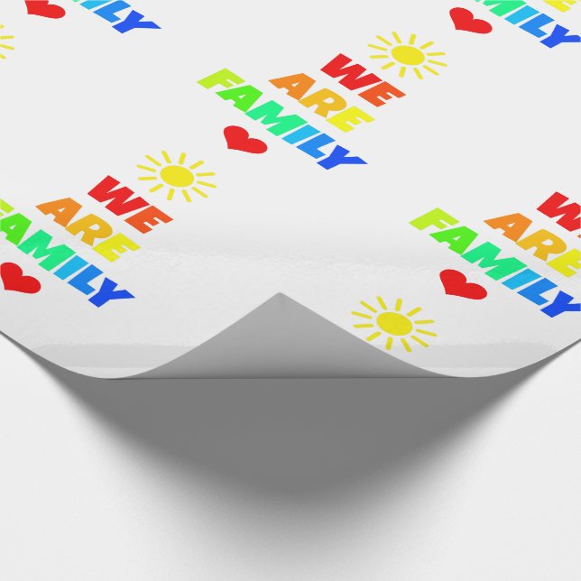 Vi är designen för adoption för presentpapper (Hörn)