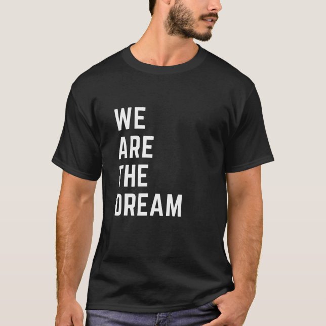 Vi är Dream Black History T Shirt (Framsida)