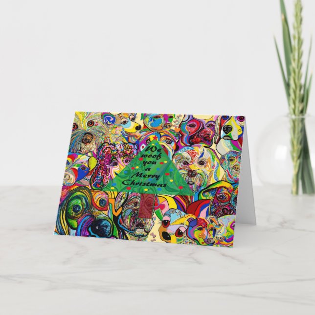 Vi är en God jul Helgkort (Framsida)