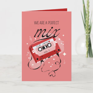 Vi Är En Perfekt Mix Alla Hjärtans Dag Helgkort