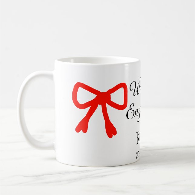 Vi är engagerade för att lägga till modern text om kaffemugg (Vänster)