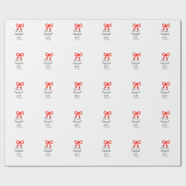 Vi är engagerade för att lägga till modern text om presentpapper