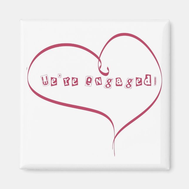 Vi är engagerade för meddelande magnet (Framsidan)