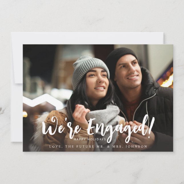 Vi är engagerade i minimalistiskt H-foto (Framsida)