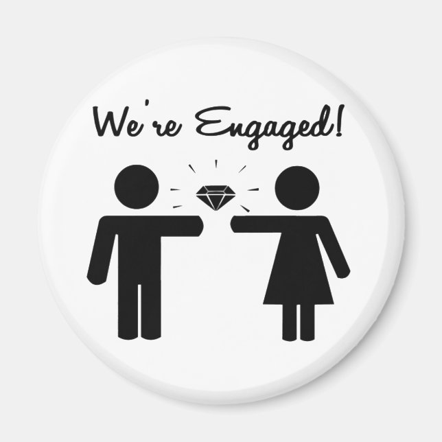 Vi är engagerade magnet (Framsidan)