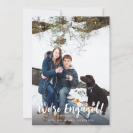 Vi är engagerade med minimal V-foto