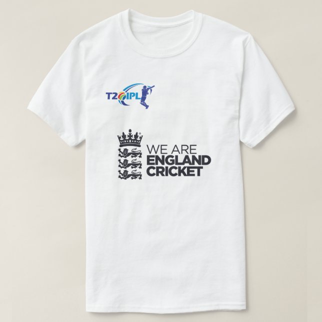 Vi är England Cricket T-Shirt – England Cricket (Design framsida)