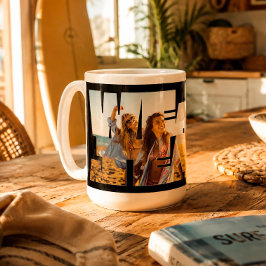 "Vi är ett team" anpassad fotomugg Kaffemugg