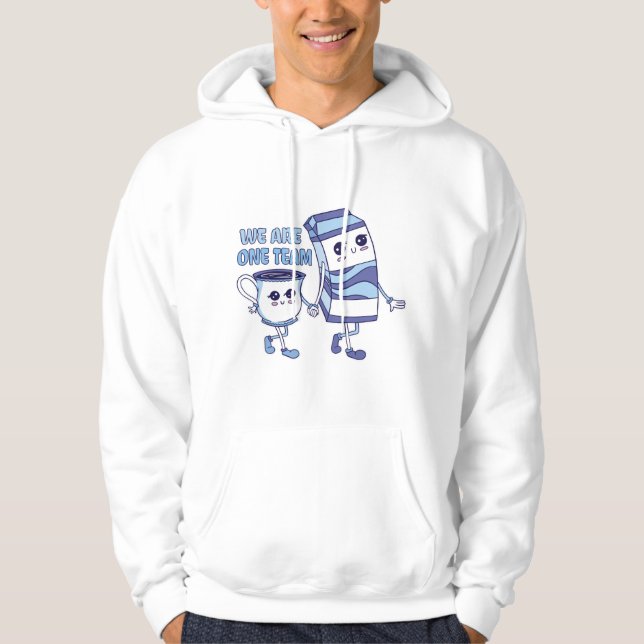 Vi är ett team hoodie (Framsida)