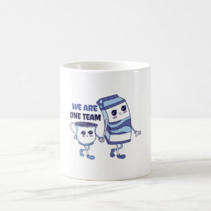 Vi är ett team kaffemugg