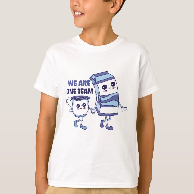 Vi är ett team t shirt (Framsida)