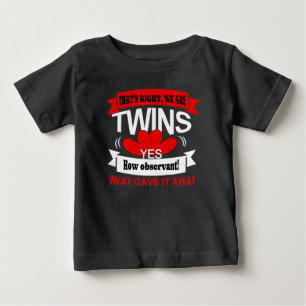 Vi är faktiskt tvillingar t shirt