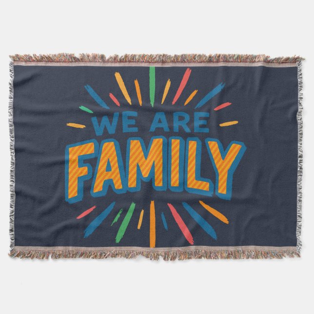 Vi är familj 1 filt (Framsidan)