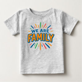Vi är familj 1 t shirt