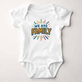 Vi är familj 1 t shirt