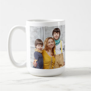 "Vi är familj!" Fotokaffe Mugg