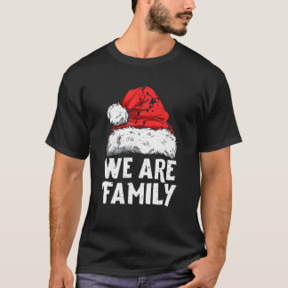 Vi är familjejordåd för Pajamas Team Sant T Shirt