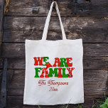 Vi är familjens Anpassningsbar jul 2023-Personlig Tygkasse<br><div class="desc">Bygg upp den festliga andan med Anpassningsbarna "Vi är familj" Jul 2023 Personlig Tote Bag - perfekten blandning av stil, känslor och budgetvänlig glädje. Den här personligen är mer än bara en väska. Det är ett hjärtskärande tillbehör som gör helgdag en speciell beröring. Med din familj namn blir den här...</div>