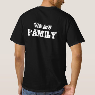 Vi är familjeröja t shirt