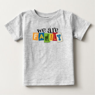 Vi är Family Baby Bet Shirt T Shirt