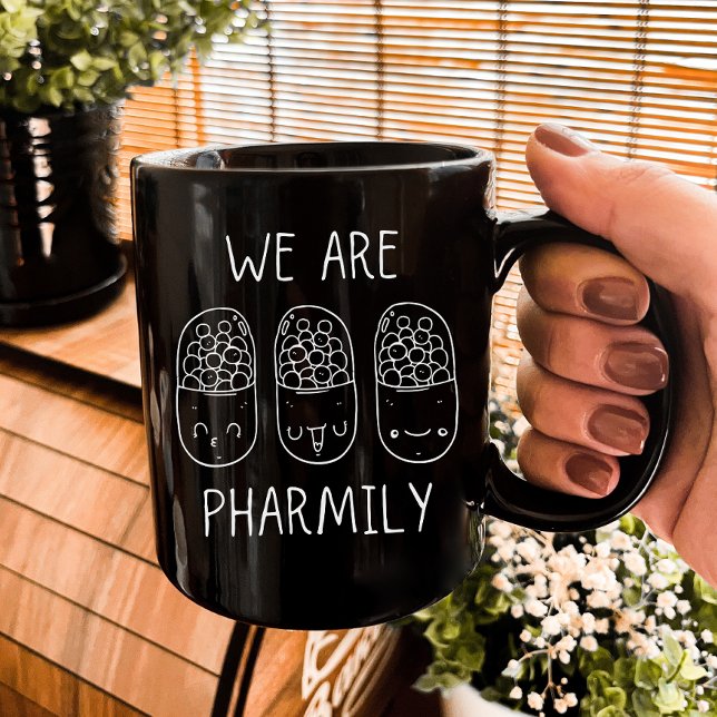 Vi är farmilda | Lönsam apoteksdag | Tekniker Kaffemugg (Skapare uppladdad)