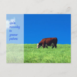 Vi är Flytta annons Meddelande Vykort