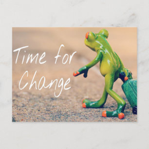 Vi är Flytta! Men inte med grodan Vykort