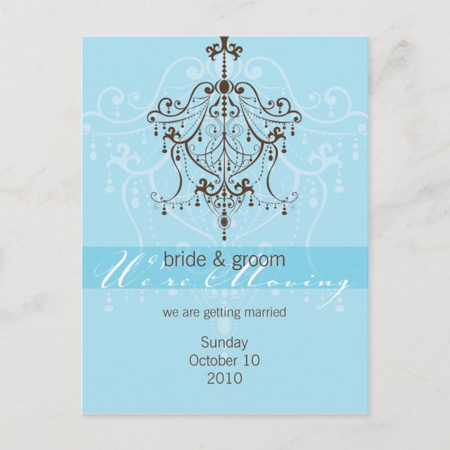 VI ÄR FLYTTA POSTCARD : MEDDELANDE VYKORT (Framsida)