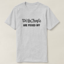 Vi är förbannade på T-Shirt.