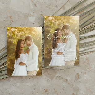 Vi är förlovade Foto Förlovningsfest  Inbjudningar