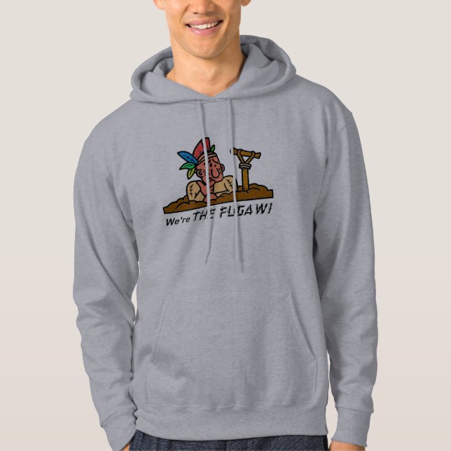 Vi är FUGAWINA - Hooded tröja Med Luva (Framsida)