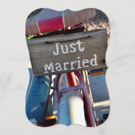 Vi är gift Las Vegas Elope Bröllop-meddelande Meddelande