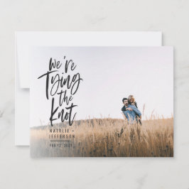 Vi är gifter sig spara datumet