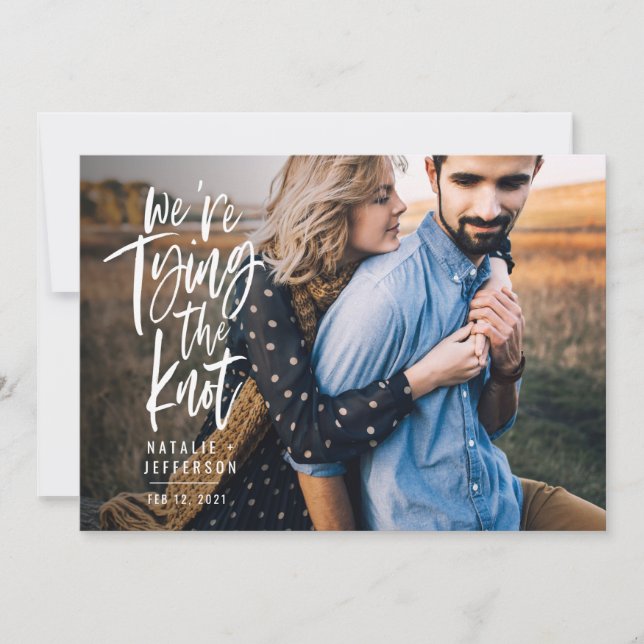 Vi är gifter sig spara datumet (Framsida)