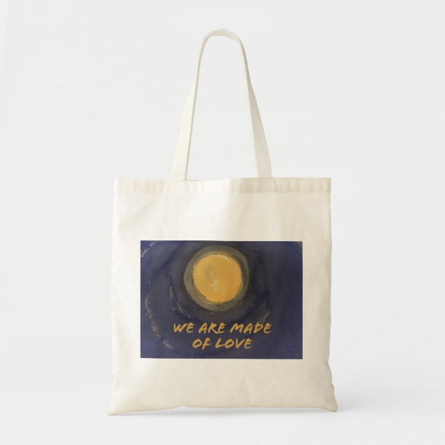 Vi är gjorda av Kärlek till Tygkasse (Framsidan)