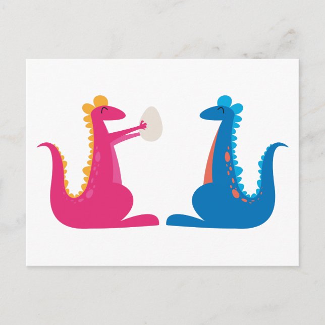 vi är gravida meddelande vykort (Framsida)