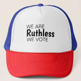 Vi är hänsynslösa och röstar om Truckerkeps