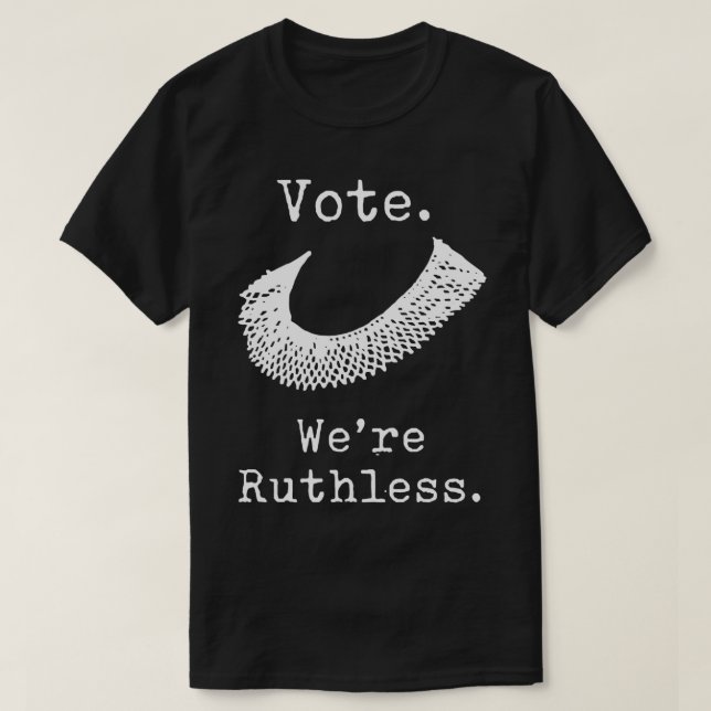 Vi är hänsynslösa t shirt (Design framsida)