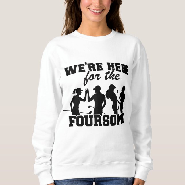 Vi är här för de fjorton vackra Golf T Shirt (Framsida)