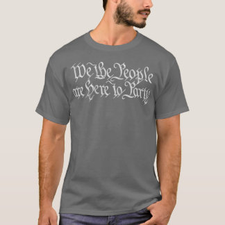 Vi är här i Party T Shirt