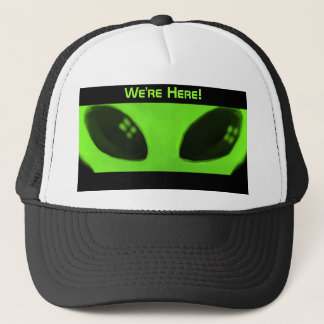 Vi är här! lock w/words keps