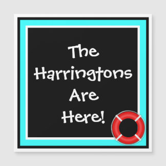 Vi är här Personlig Stateroom Door Marker